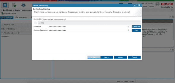 15 iot manager new device filled