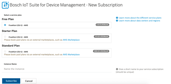 5 Subscription Creation DMP